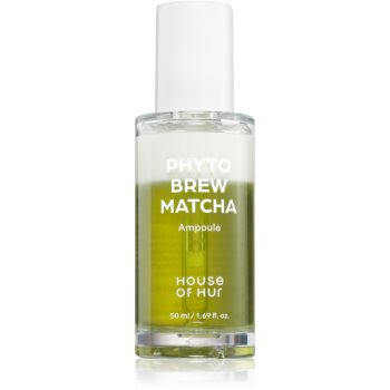 House of Hur Phyto Brew Matcha Ampoule ser calmant și hidratant pentru o piele mai luminoasa - imagine 2